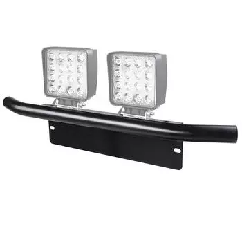 Универсальный кронштейн для крепления номерного знака на переднем бампере, держатель для установки защитной дуги