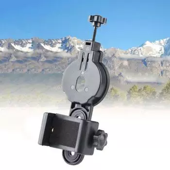 Универсальный кронштейн для телефона-телескопа, регулируемая стойка для мобильной фотографии для бинокля-монокуляра 160x48x33mm-Screw style