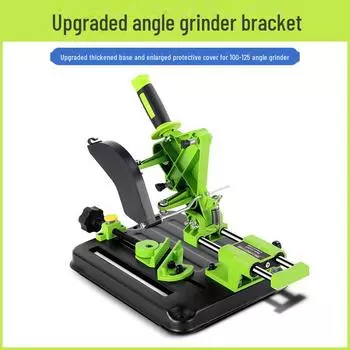 Универсальный кронштейн для угловой шлифовальной машины и комплект для переоборудования настольной пилы
