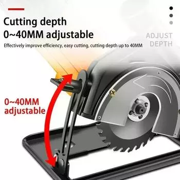 Универсальный кронштейн для угловой шлифовальной машины, опорная база для отрезного станка для угловой шлифовальной машины, держатель для шлифовальной машины своими руками, защитный чехол для столярного стола