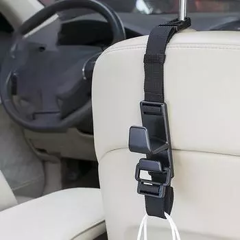 Универсальный крючок для спинки сиденья автомобиля, регулируемая автоматическая застежка, держатель для вешалки для продуктовых сумок, вешалка для подголовника автомобиля, аксессуары для интерьера