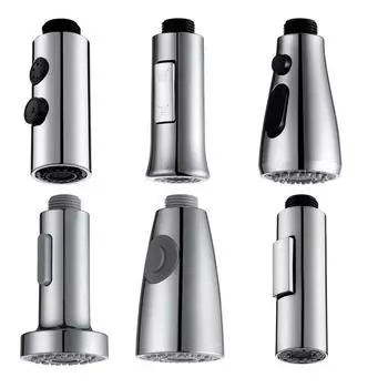 Универсальный кухонный водопроводный кран с давлением ABS кухонный кран выдвижные части головка водопроводного крана водосберегающий смеситель для душа насадка адаптер