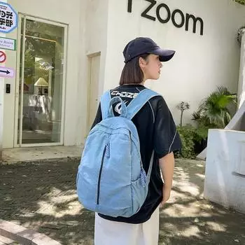 Универсальный легкий повседневный рюкзак большой вместимости для школьников и студентов. Школьные рюкзаки