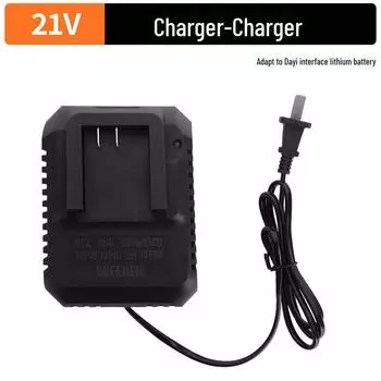 Универсальный литиевый аккумулятор для смазочного пистолета Green Forest и зарядное устройство 21V 3.6Ah/5.4Ah Battery Pin Converter