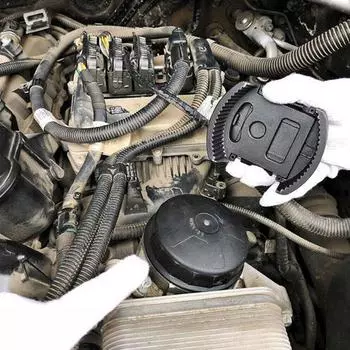 Универсальный литой стальной регулируемый двухкулачковый ключ для масляного фильтра, двухкулачковый ключ для снятия фильтра 60-80 мм, топливный ключ 80-105 мм, инструмент для снятия B5D4