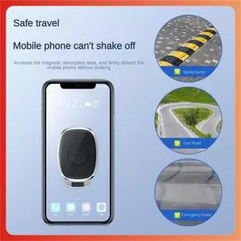 Универсальный магнитный автомобильный держатель для телефона, подставка в автомобиль для 11 GPS-навигатора, магнитное крепление на вентиляционную решетку, держатель для мобильного телефона