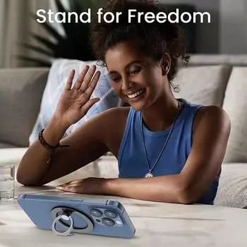 Универсальный магнитный держатель для телефона, вращающийся на 360, подставка-кольцо для пальца, совместимая с телефонами 12, 13, 14, съемный держатель для сотового телефона