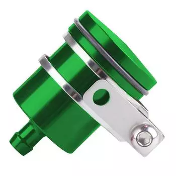 Универсальный масляный цилиндр мотоцикла с ЧПУ, алюминиевый сплав, резервуар для жидкости, герметичный бак, фитинг двигателя, хорошая герметизирующая чашка чёрный