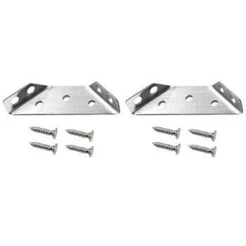 - Универсальный мебельный угловой соединитель с 4 винтами, многофункциональный для Furnitu