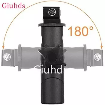 Универсальный металлический держатель для вспышки, держатель для зонта, кронштейн для мягкого зонта, светоотражающий зонт чёрный