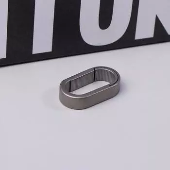 Универсальный мини-брелок для ключей с пряжкой из титанового сплава, соединительное кольцо с байонетным креплением