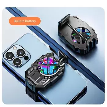 Универсальный мини-кулер для мобильного телефона, крутой вентилятор, чехол, радиатор, турбо-холодный радиатор для сотового телефона