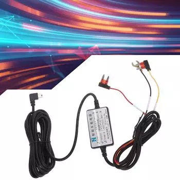 Универсальный мини-USB автомобильный блок питания адаптер кабель шнур 12 В ~ 30 В вход 5 В 2,5 А выход Dash Cam Hardwire кабель-переходник линия