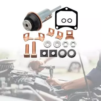 Универсальный многоцелевой прочный двигатель Denso стартера соленоид ремонтный комплект контакты детали подходят для 028000-3600