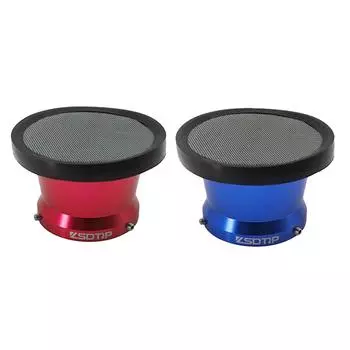 Универсальный модифицированный интерфейс воздушного фильтра карбюратора, ветровая чашка 50 мм с сетчатыми стеками для 21/24/26/28/30 мм PWK Carb синий