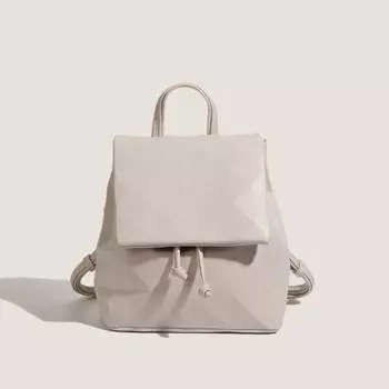 Универсальный модный высококачественный корейский стиль для девочек, маленький рюкзак с ромбом для путешествий