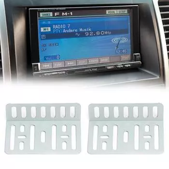 Универсальный монтажный кронштейн 2 Din автомобильный радиоприемник DVD CD установочный комплект #C