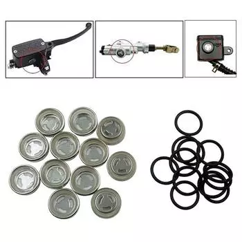 Универсальный мотоцикл 12 мм 18 мм смотровое стекло масла смотровое стекло с уплотнением для тормоза 12mm