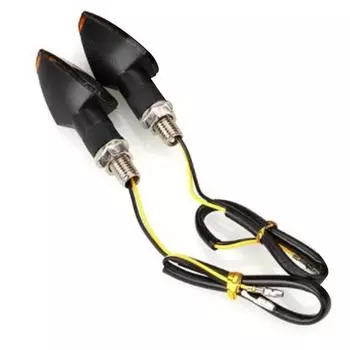 Универсальный мотоцикл 14 дымчатых светодиодных поворотников, индикаторы, мигающий свет, спорт