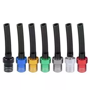 Универсальный мотоцикл ATV крышка топливного бака вентиляционная трубка сапун внедорожный мотоцикл цветной топливный бак дышащая крышка золотой