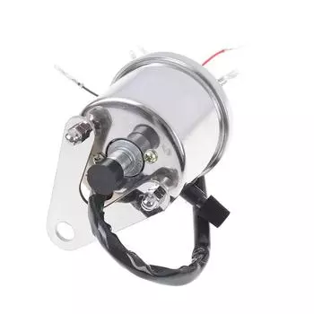 Универсальный мотоцикл двойной спидометр одометр 12 В мотоцикл со светодиодным индикатором