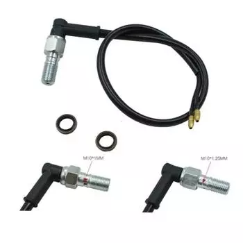 Универсальный мотоцикл гидравлический тормоз давление задний фонарь переключатель полый болт аксессуары для мотоциклов