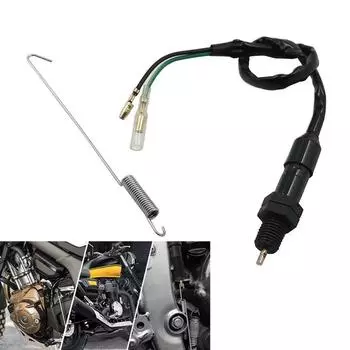Универсальный мотоцикл гидравлический тормозной переключатель давления заднего фонаря полый болт аксессуары для мотоциклов гидравлический тормозной переключатель CHINA