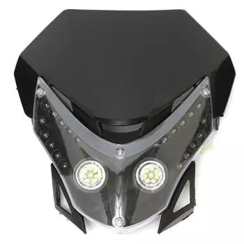 Универсальный мотоцикл Street Fighter Dirt Bike фара обтекатель фонарь черный
