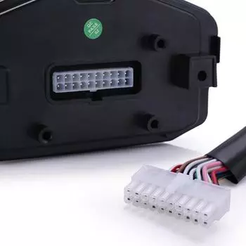 Универсальный мотоцикл ЖК-цифровой тахометр светодиодный спидометр одометр