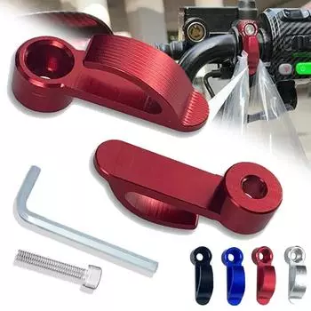 Универсальный мотоциклетный крючок с одним отверстием, крюк для локомотива, держатель для шлема, алюминиевый сплав, велосипедный крючок для шлема, аксессуары для мотоцикла