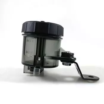 Универсальный мотоциклетный передний тормозной цилиндр, масляный бачок, кронштейн, аксессуары для мотоцикла чёрный