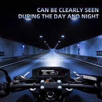 Универсальный мотоциклетный счетчик спидометр светодиодная цифровая приборная панель 12000 об/мин тахометр панель двигателя одометр дисплей Y кронштейн