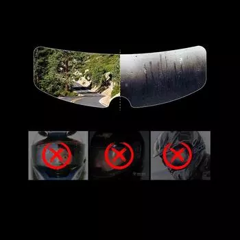 Универсальный мотоциклетный шлем с защитой от запотевания, защитная пленка для линз шлема