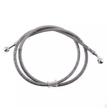 Универсальный мотоциклетный тормоз 150 см, плетеный, серебристый