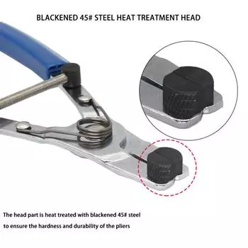 Универсальный мотоциклетный тормозной суппорт, плоскогубцы для удаления поршня, инструмент, инструмент для ремонта автомобиля, мотоцикла, ручные инструменты для разборки синий