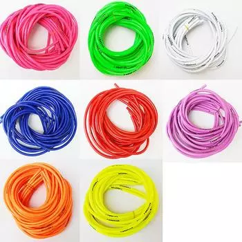 Универсальный мотоциклетный велосипед, 1 м, бензиновый топливный шланг, газомасляная труба, 5 мм, внутренний диаметр, 8 мм, внешний диаметр, трубка фиолетовый