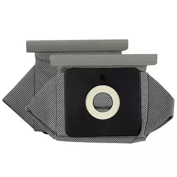 Универсальный моющийся мешок для сбора пыли для пылесосов, многоразовый, 11x10 см, подходит для Philips, LG, Haier, Samsung