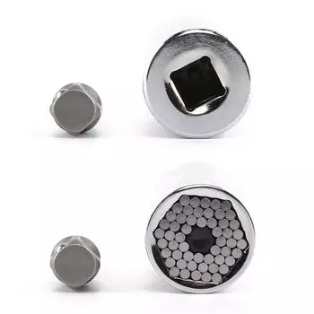 Универсальный набор торцевых ключей, набор рукавов, гаджет 7-19 мм, адаптер для электрической дрели, гаечный ключ, гайка, волшебная ручка, многофункциональные ручные инструменты, мультиинструмент