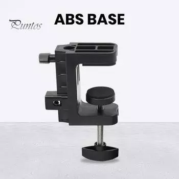 Универсальный настольный держатель с C-образным зажимом, вращение на 360 градусов, компактный размер, портативный зажим для поддержки стола чёрный