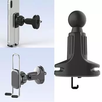 Универсальный навигационный инструмент для путешествий, GPS-дисплей, подставка, зажим, адаптер, кронштейн, основание, автомобильный держатель для телефона