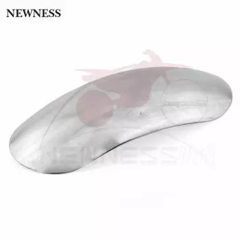 Универсальный неокрашенный серебристый 340 мм длинный передний брызговик крыло брызговик мотоцикл для Honda Yamaha Kawasaki Suzuki BMW