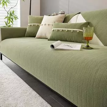 Универсальный нескользящий чехол для дивана из шенилла, высокоточный чехол для дивана, защитные коврики для дивана для украшения гостиной, подушка для дивана 70x70cm 1pcs