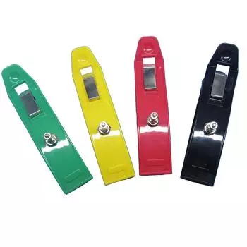 Универсальный никелированный зажим для конечностей ЭКГ, металлические электроды, многофункциональный зажим для ЭКГ, многоразовый зажим для электрода, идеально подходит для фиксации/зажим/3,0 Din/4,0 банан