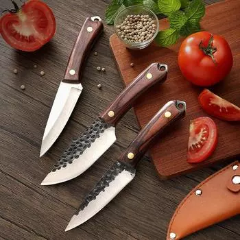 Универсальный нож из нержавеющей стали, нож для овощей, фруктов, нож для пилинга, кухонные ножи, инструмент для приготовления пищи A with cover