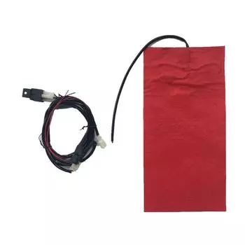 Универсальный обогреватель сиденья из углеродного волокна, 12 В, нагревательная панель UTV, электронный велосипед, водонепроницаемый скутер ATV Harn I6I7 Multi-color-One-size