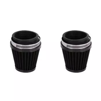 Универсальный очиститель воздушного фильтра для мотоцикла 52 мм 53 мм 54 мм (черный)