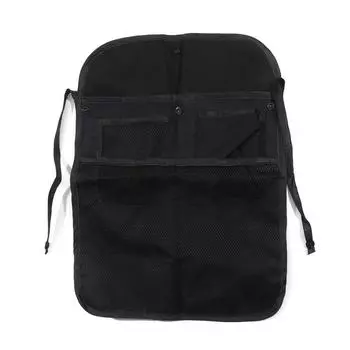 Универсальный органайзер для детской коляски, подвесная сумка, переносная сетчатая корзина для хранения игрушек, аксессуары для коляски S чёрный