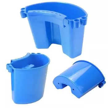 Универсальный органайзер для ведра, полотенец, щеток, рукавиц, наборов для быстрого и легкого хранения, наружных подвесных бочонков, аксессуаров для мойки автомобиля красный