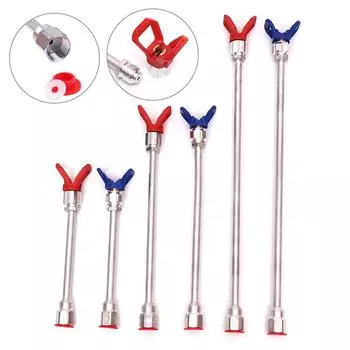 Универсальный пистолет-распылитель, трубка высокого напряжения, универсальный соединитель 30cm синий