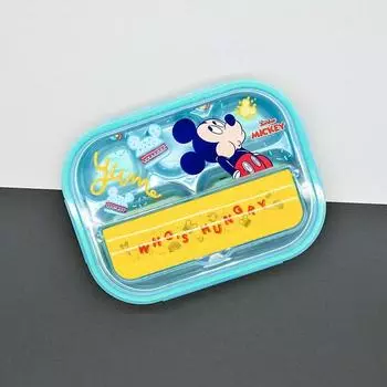 Универсальный поднос для столовых приборов Lilpang Mickey, разные цвета, один предмет, 1 предмет, Популярные корейские предметы для родителей